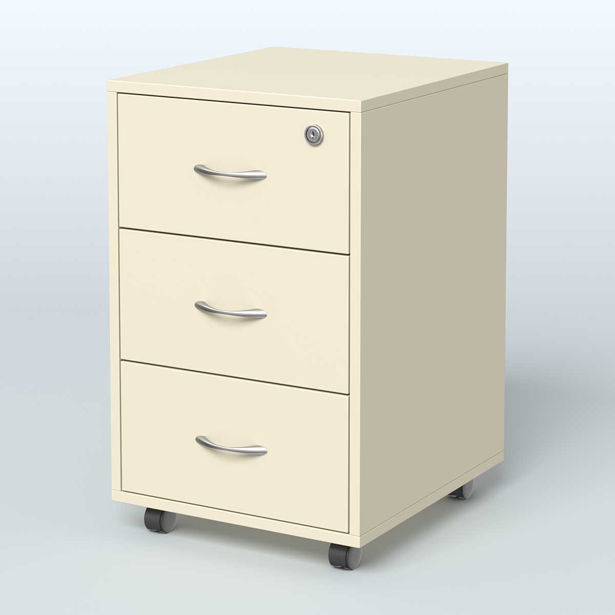 Тумба подкатная Грация Крем Вайс