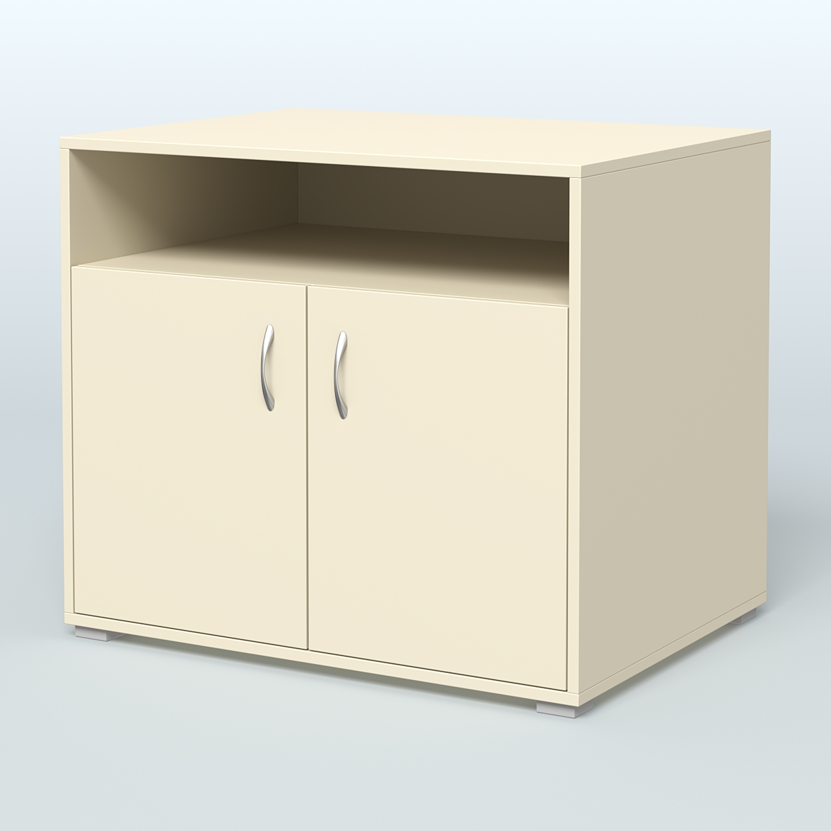 Тумба под оргтехнику Стандарт Крем Вайс