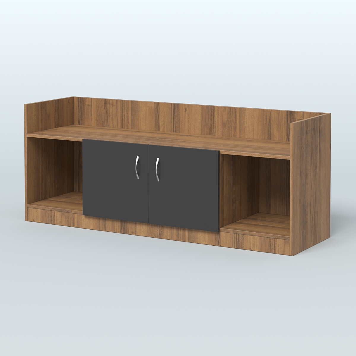 Тумба Виенсо Орех + Черный