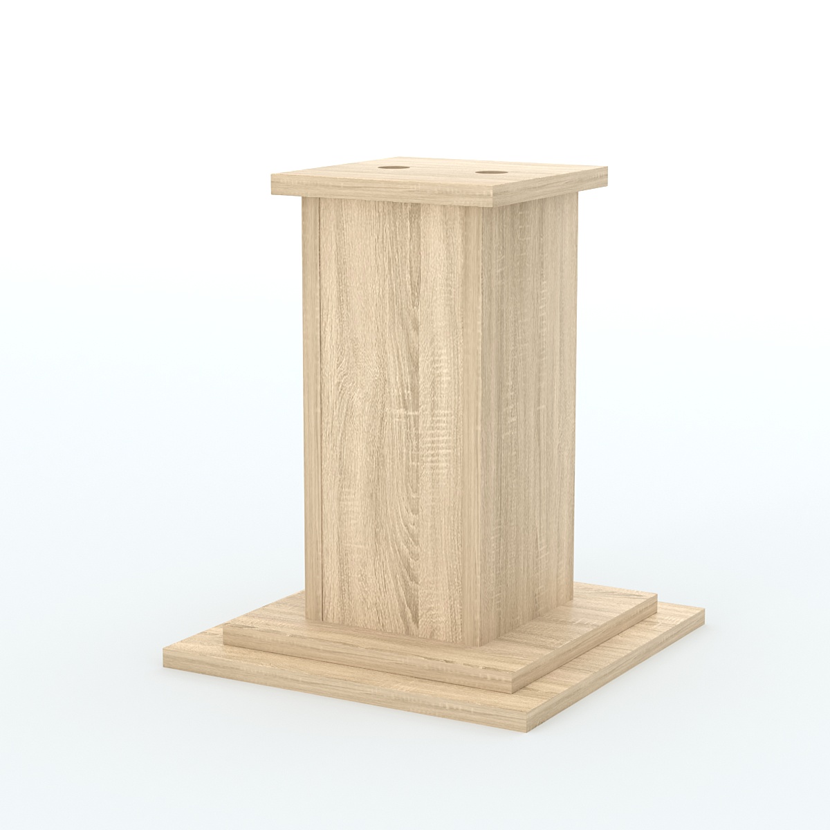 Подставка под 2 флага "Коллекция" №2 Дуб Сонома