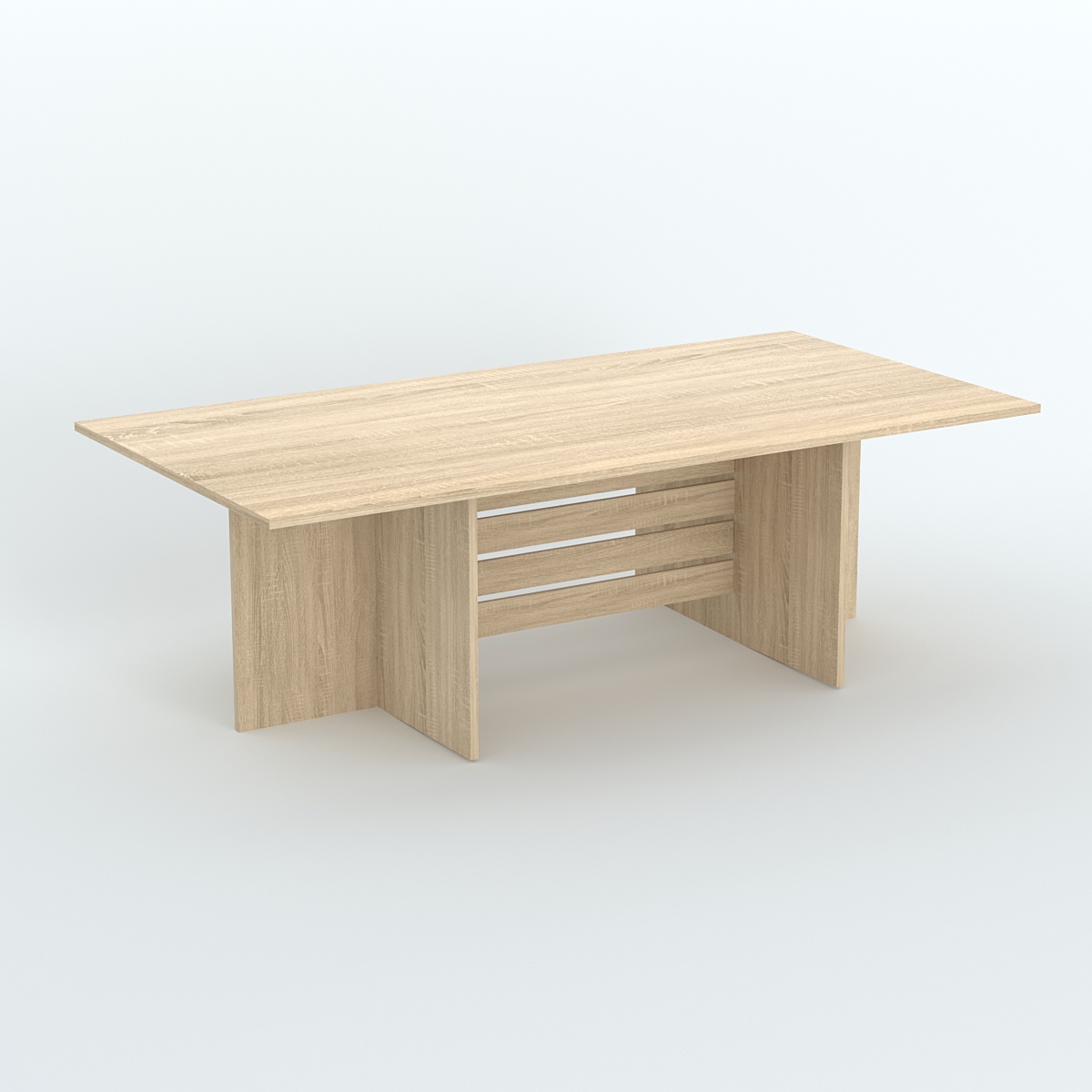 Стол для переговоров Вектор №1 Дуб Сонома