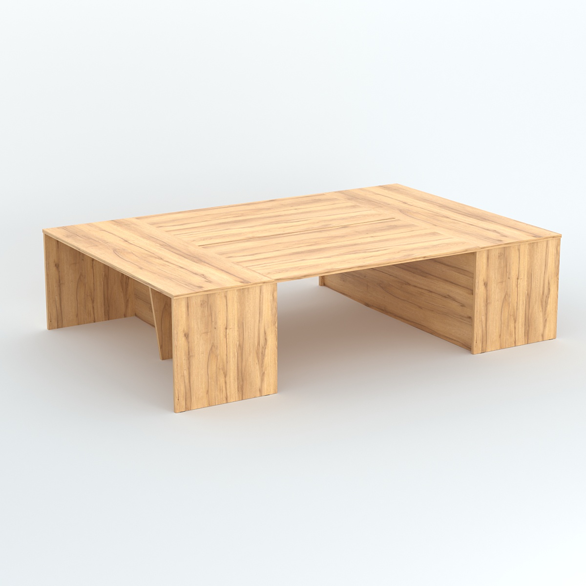 Стол для переговоров Вектор №2 Дуб Золотистый