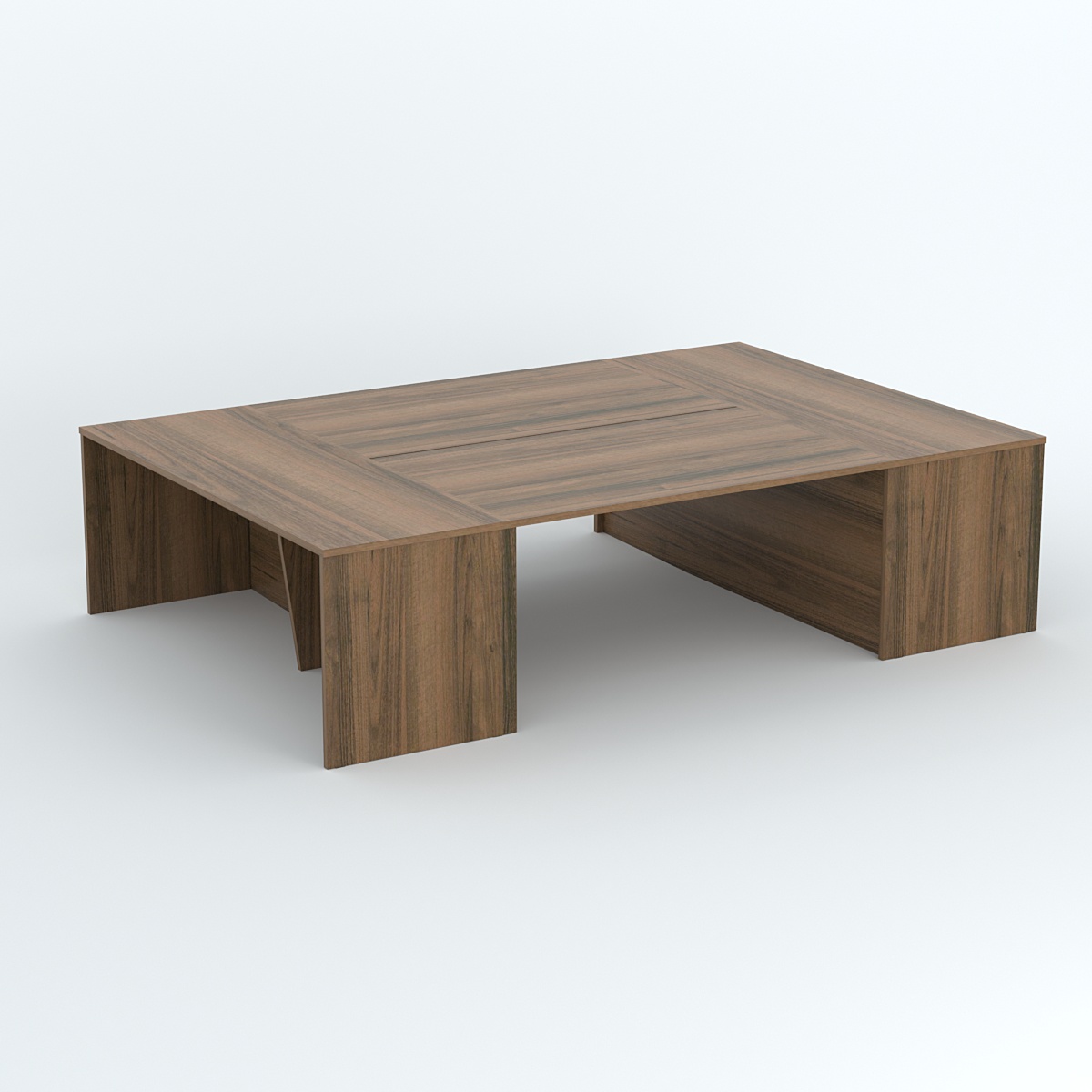 Стол для переговоров Вектор №2 Орех