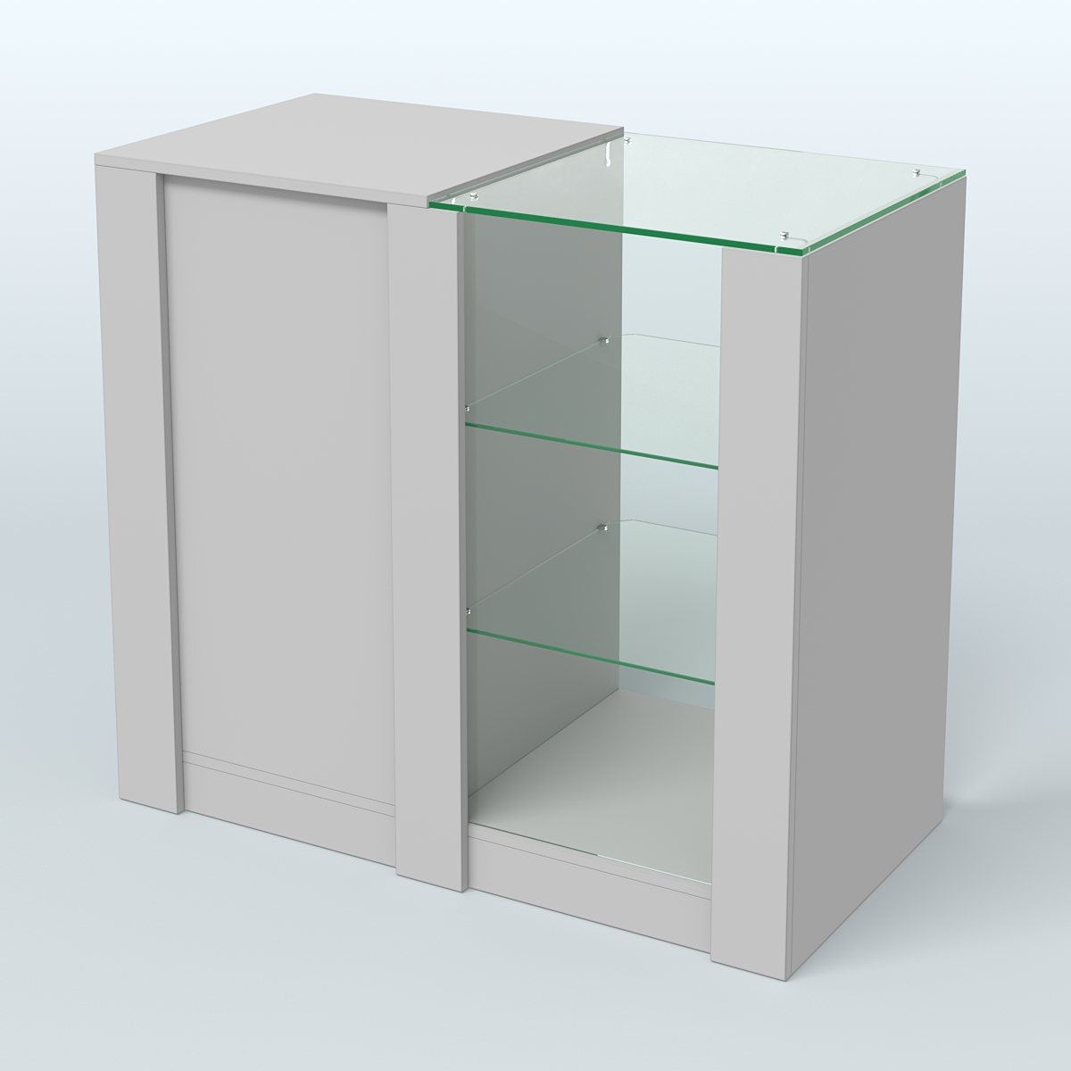 Прилавок "Фаберлинк" №1 Серый