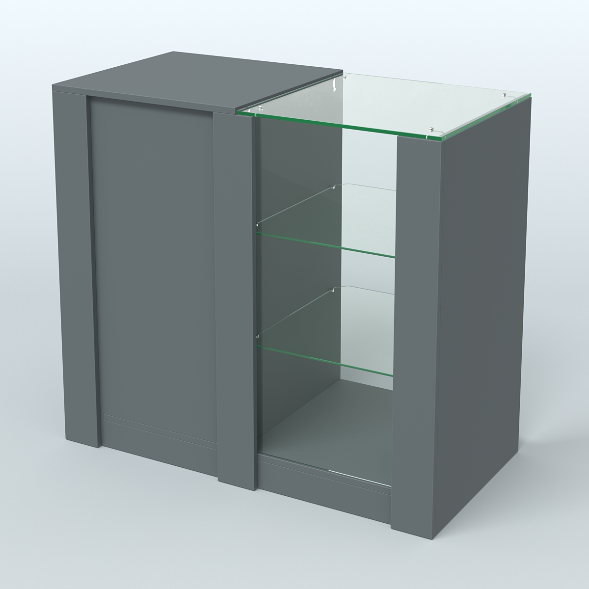 Прилавок "Фаберлинк" №1 Темно-Серый