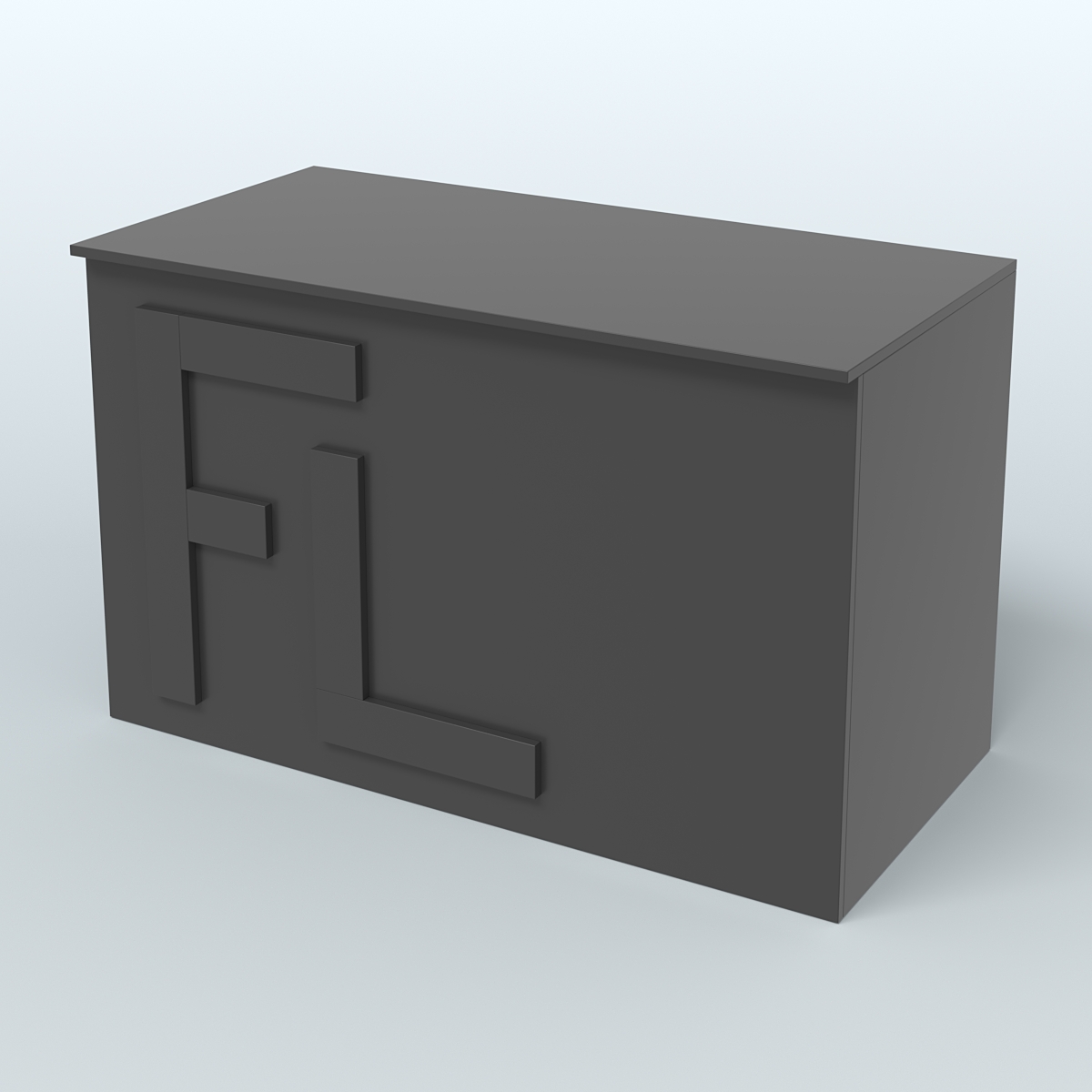 Ресепшн-стол "Фаберлинк"  Черный