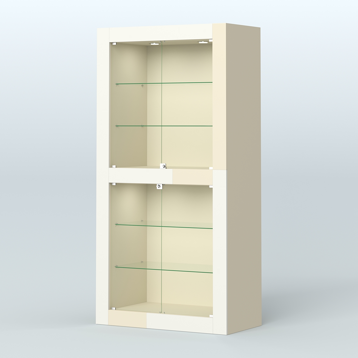 Витрина "Фаберлинк" №1 Крем Вайс + Белый