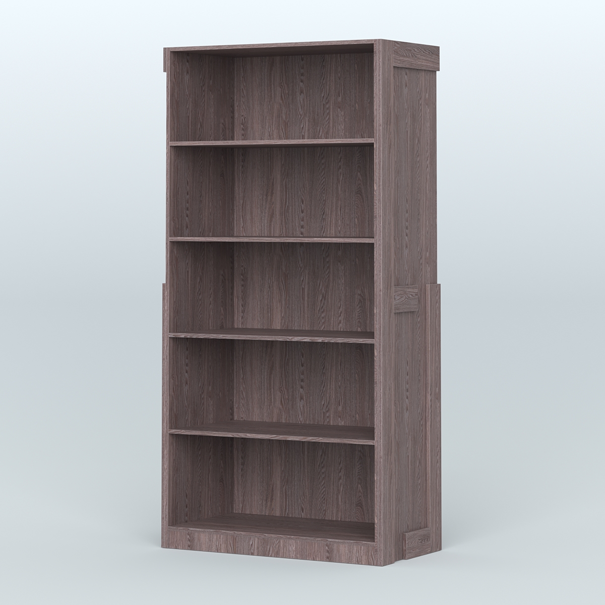 Стеллаж "Фаберлинк" Ясень Анкор темный