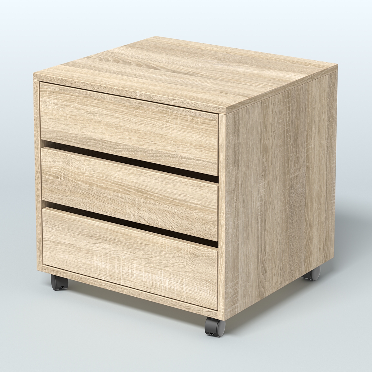 Тумба офисная "Вектор" №1 Дуб Сонома