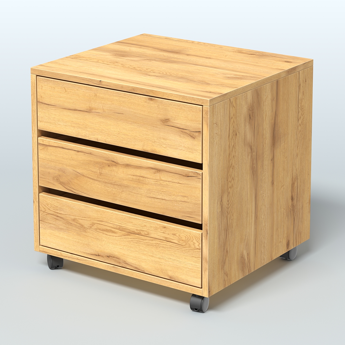 Тумба офисная "Вектор" №1 Дуб Золотистый