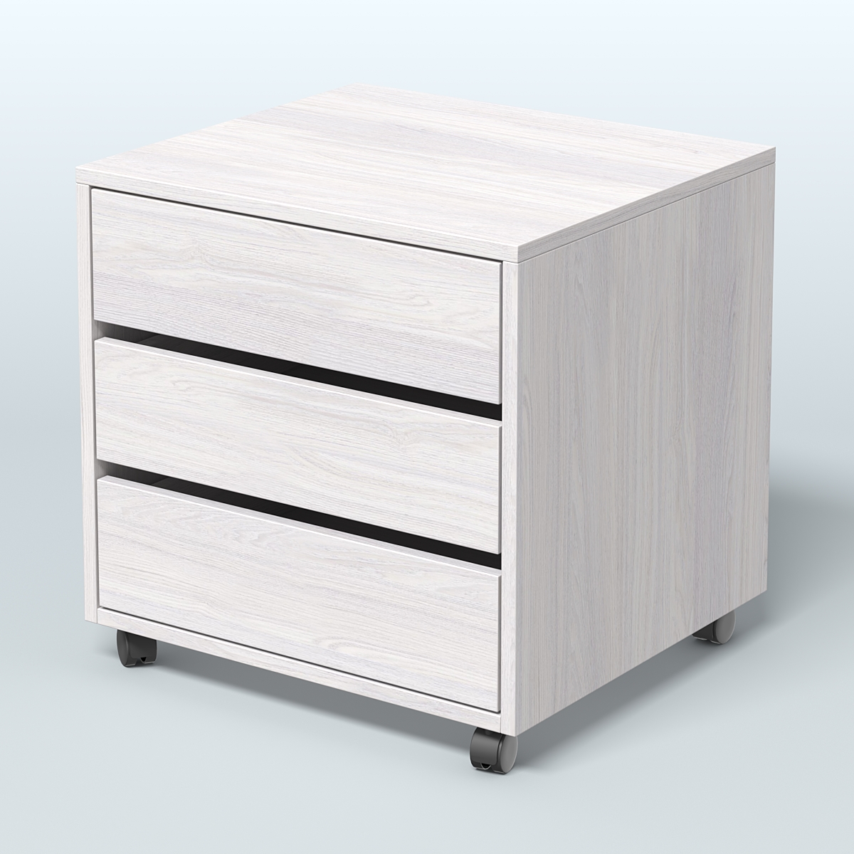 Тумба офисная "Вектор" №1 Ясень Анкор светлый