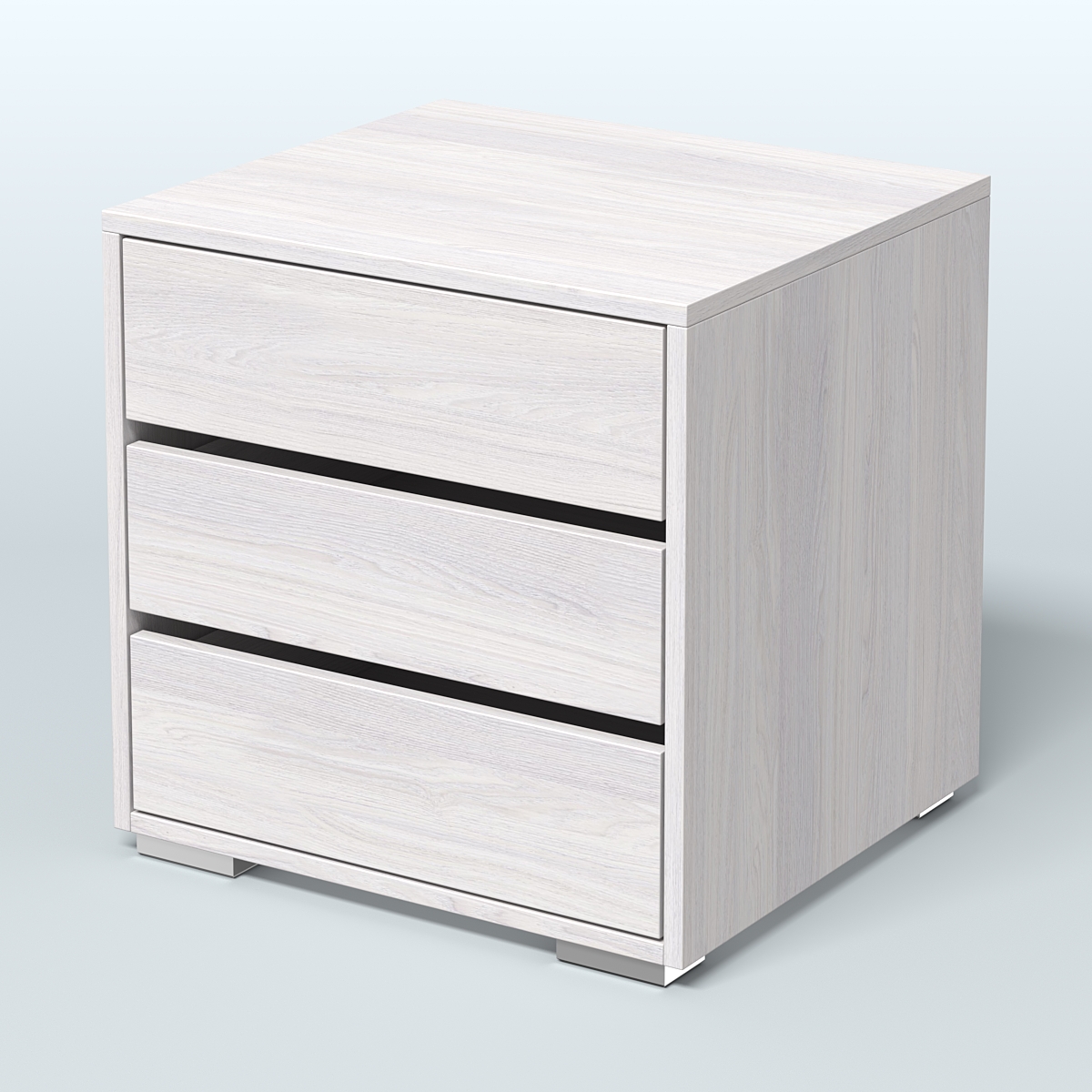 Тумба "Статус" №1  Ясень Анкор светлый