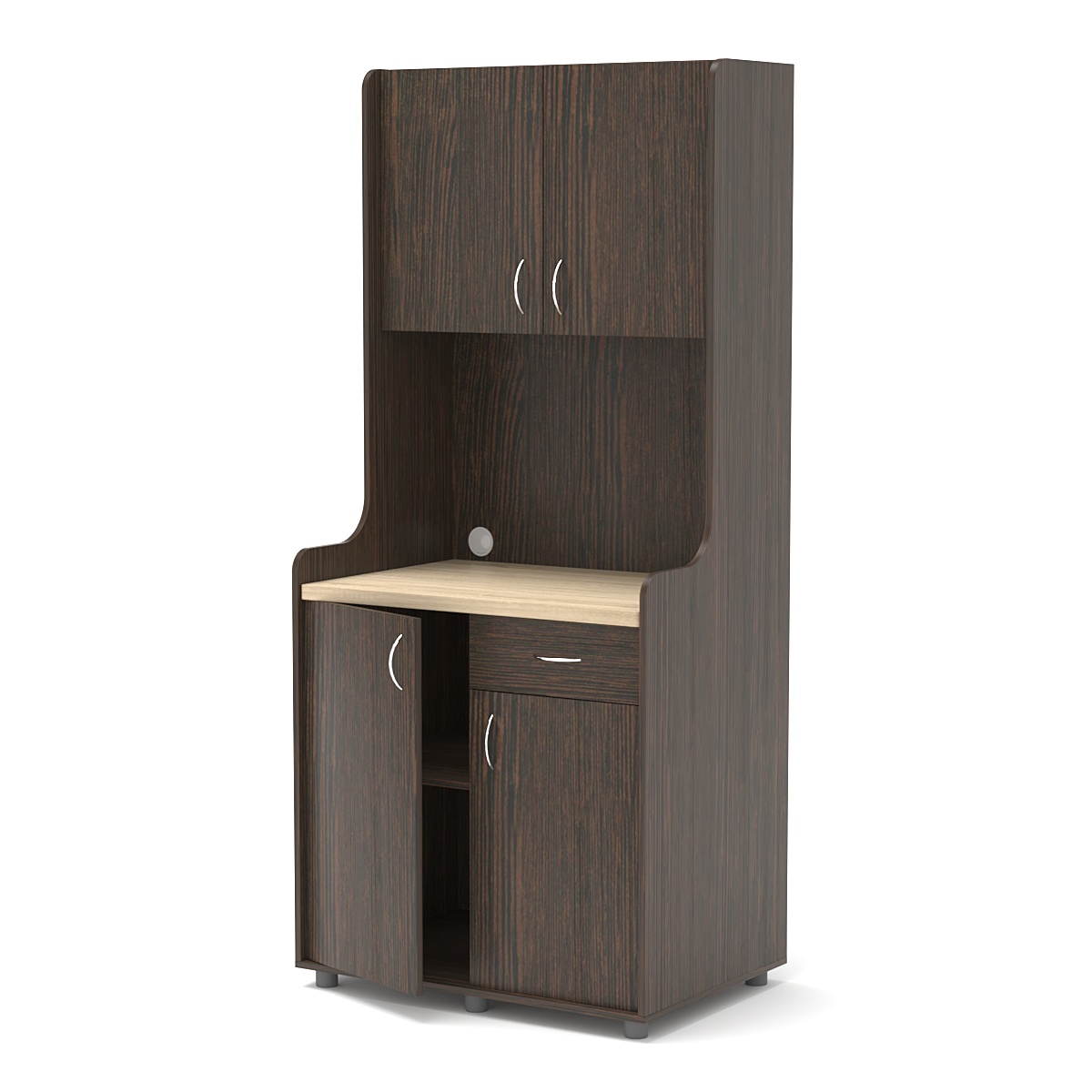 Офисная мини-кухня ЭЛЕГИЯ №1А Дуб Венге