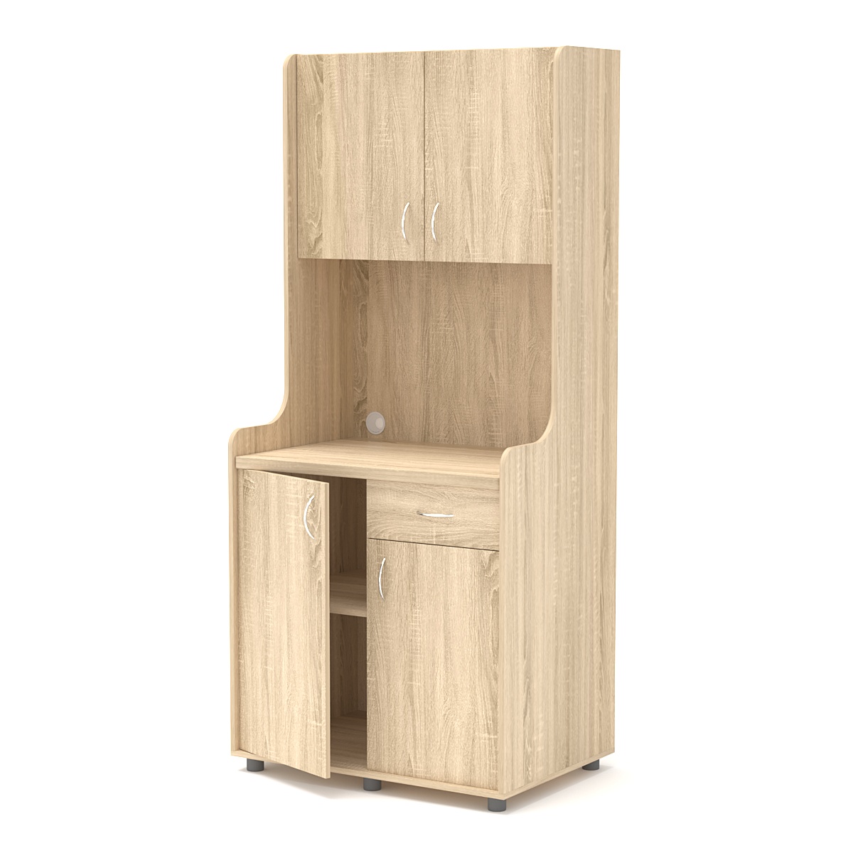 Офисная мини-кухня ЭЛЕГИЯ №1А Дуб Сонома