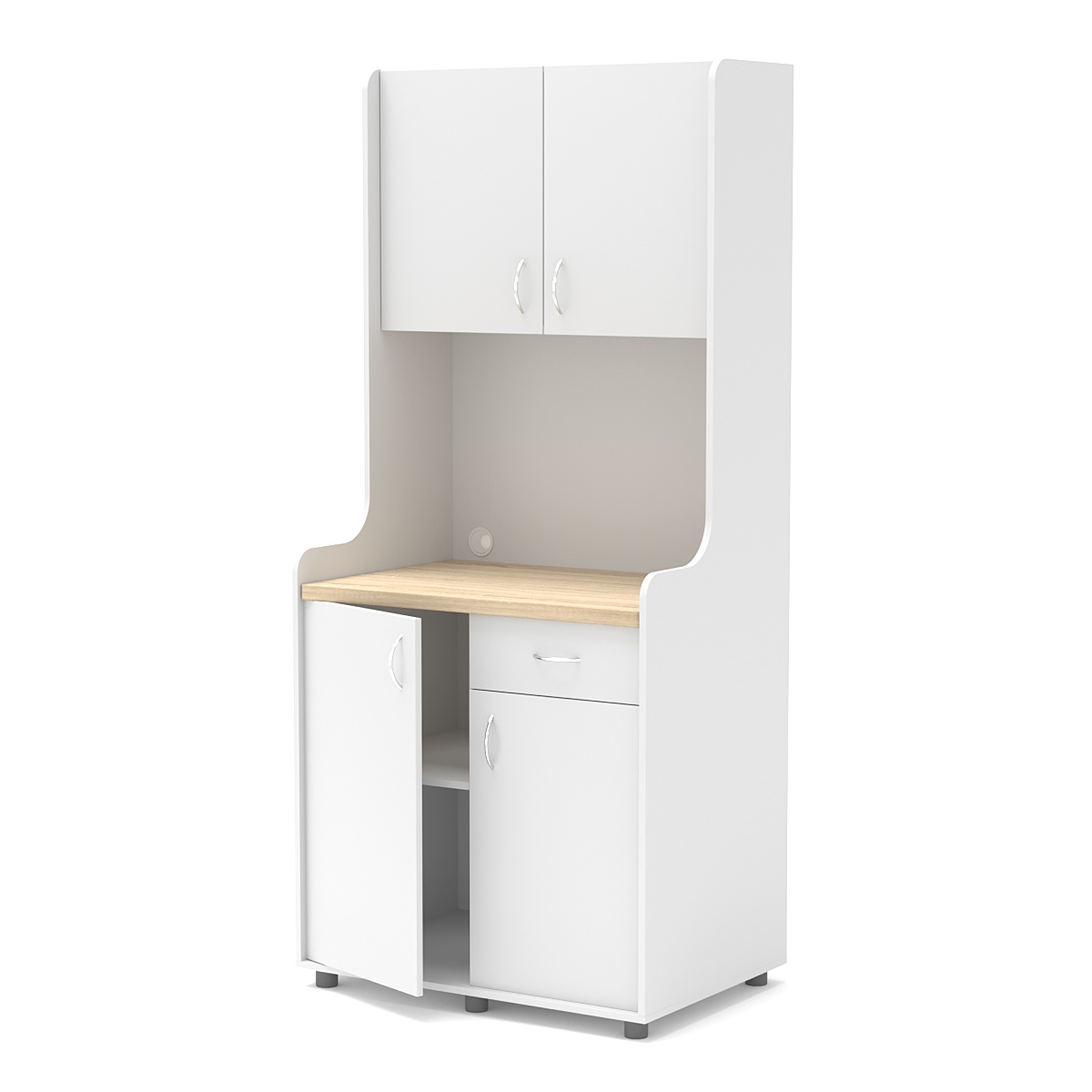 Офисная мини-кухня ЭЛЕГИЯ №1А Белый