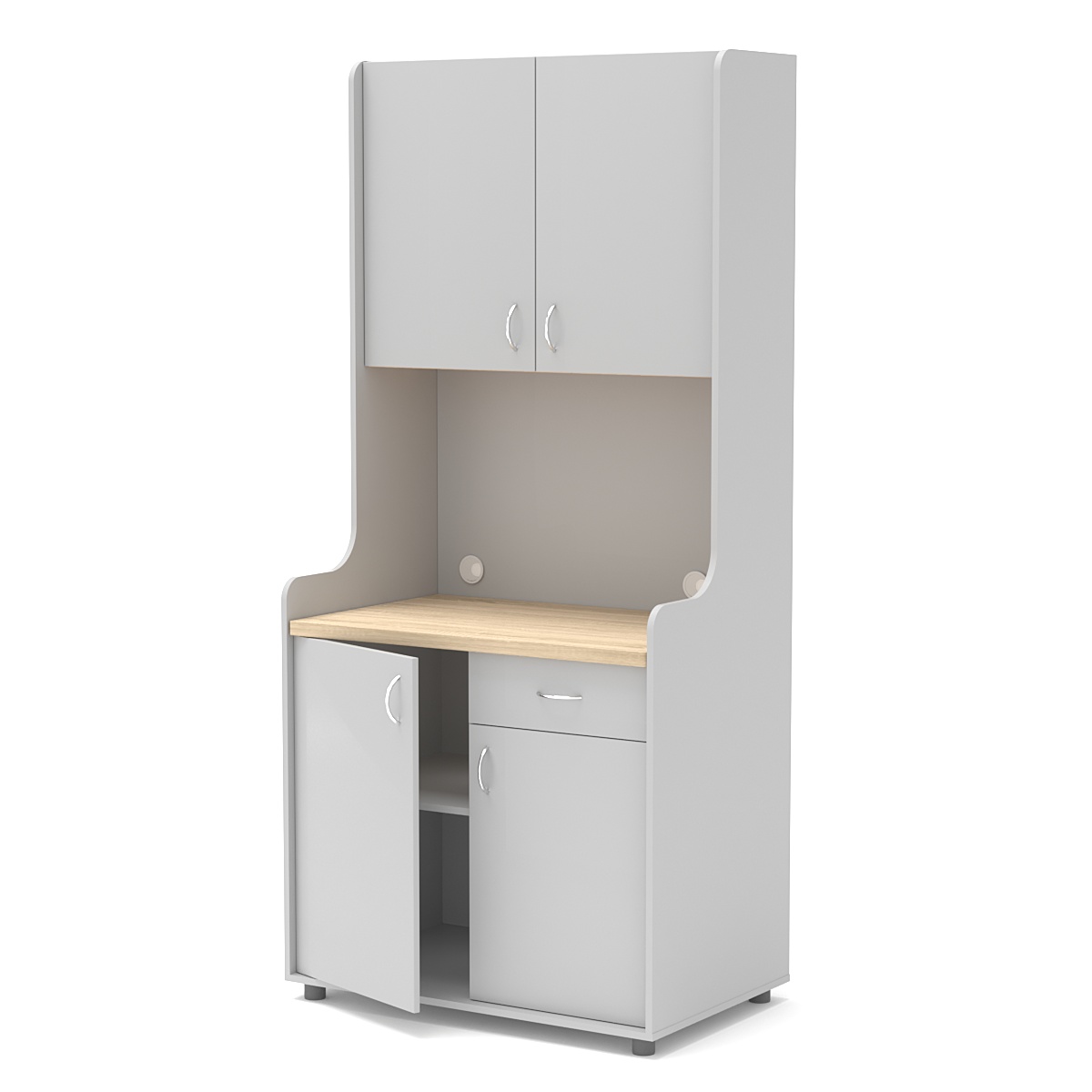 Офисная мини-кухня ЭЛЕГИЯ №2А Серый