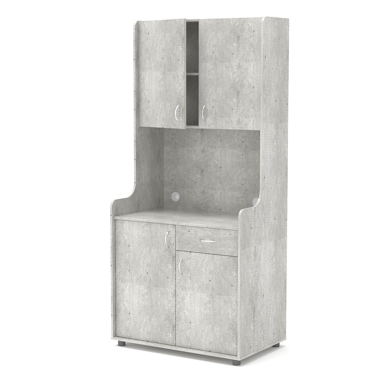 Офисная мини-кухня ЭЛЕГИЯ №2 Метрополитан Грей