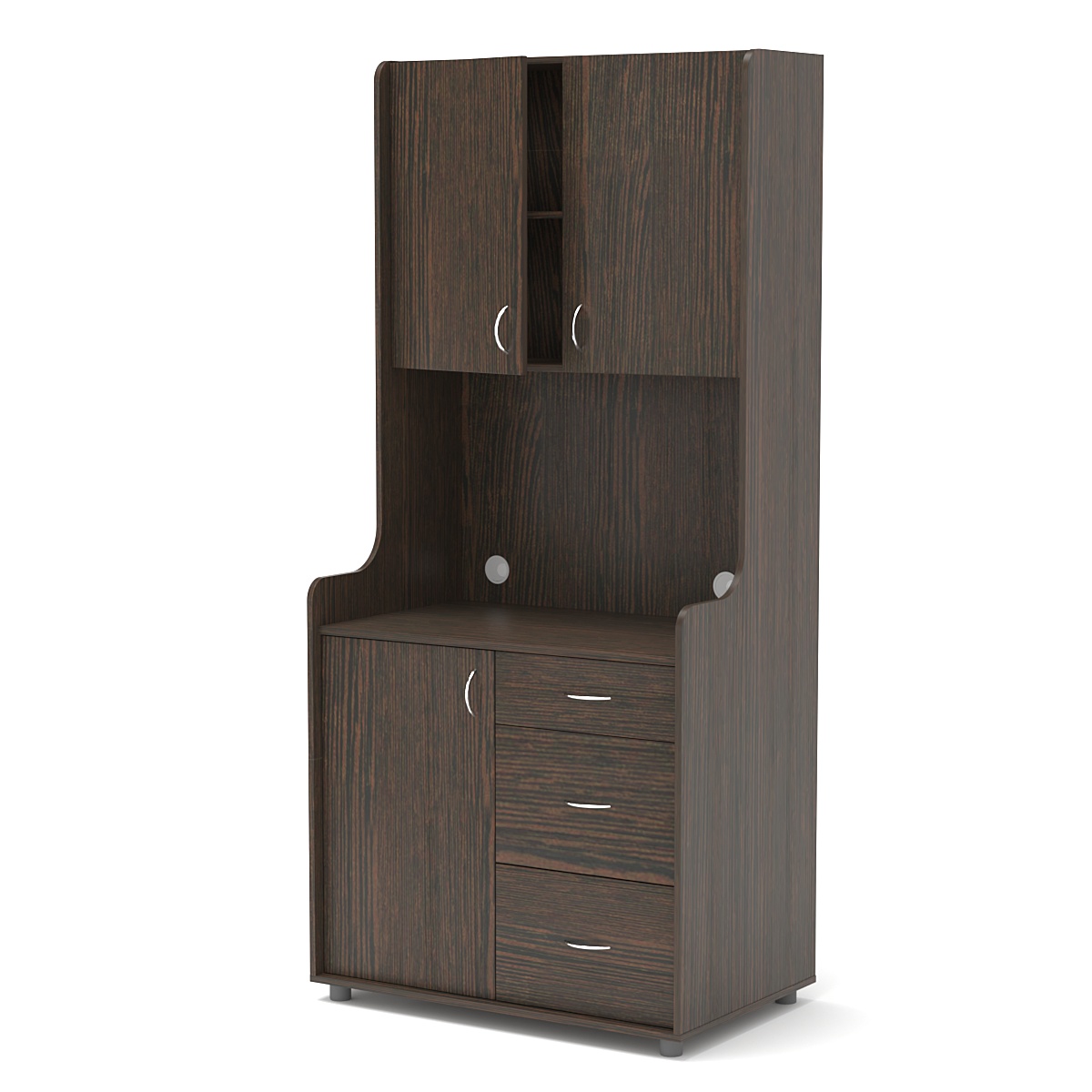 Офисная мини-кухня ЭЛЕГИЯ №3 Дуб Венге