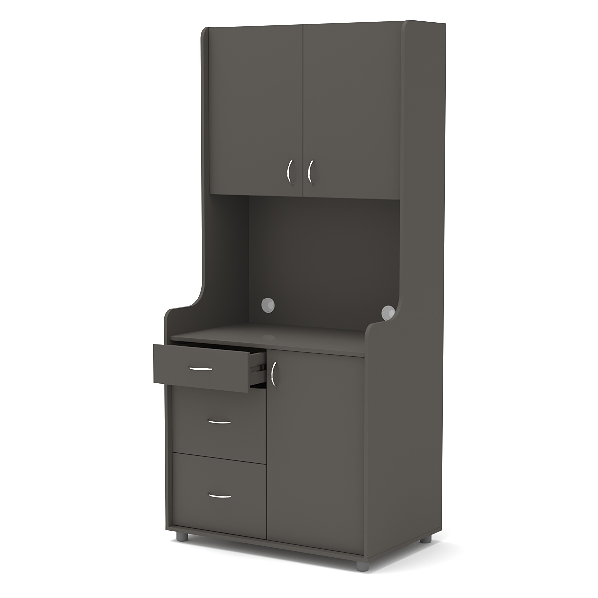 Офисная мини-кухня ЭЛЕГИЯ №4 Черный