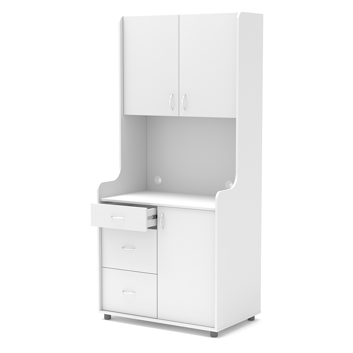 Офисная мини-кухня ЭЛЕГИЯ №4 Белый