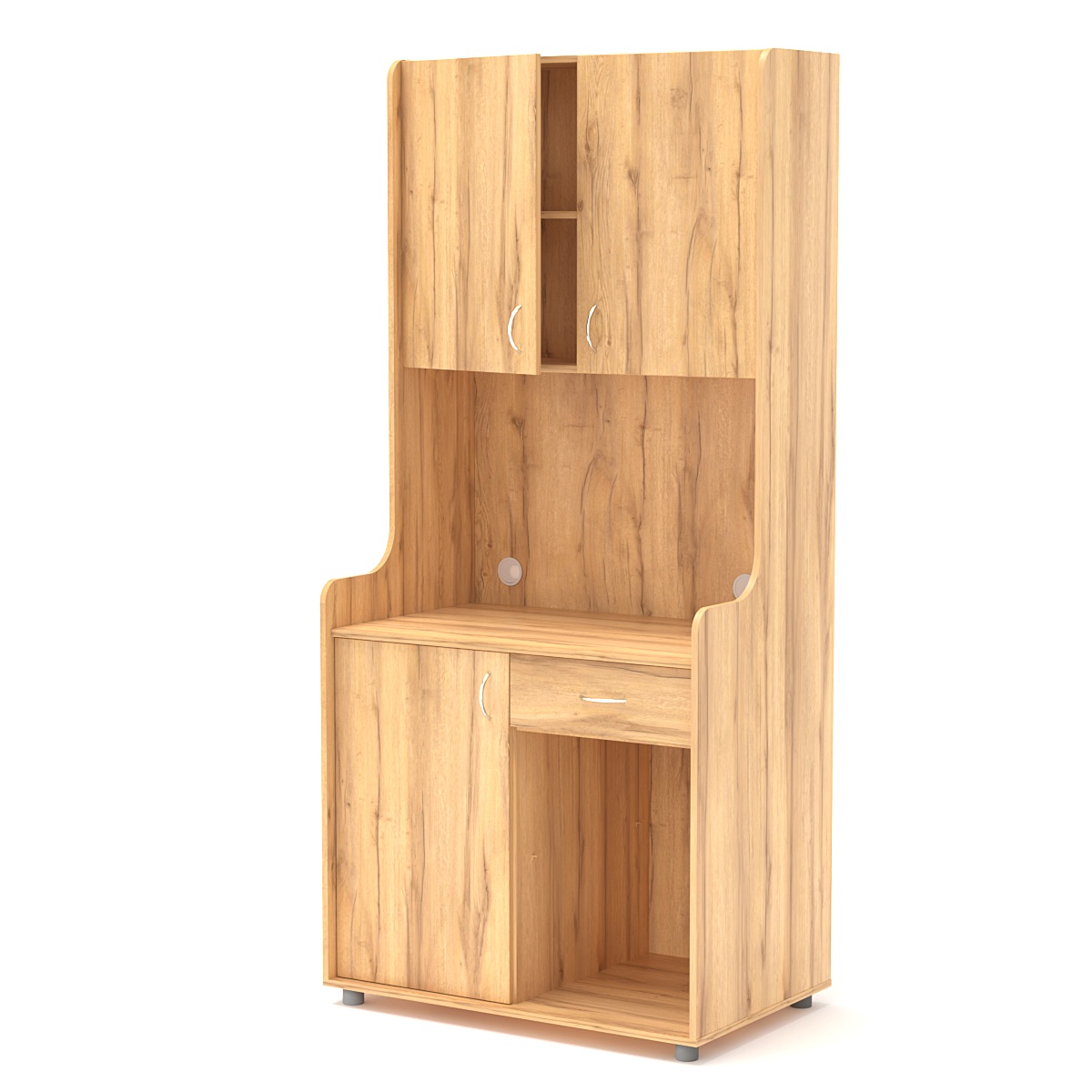 Офисная мини-кухня ЭЛЕГИЯ №5 Дуб Золотистый