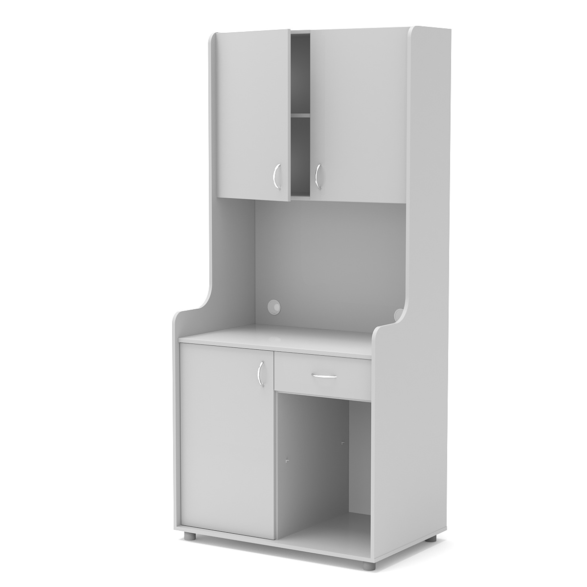 Офисная мини-кухня ЭЛЕГИЯ №5 Серый