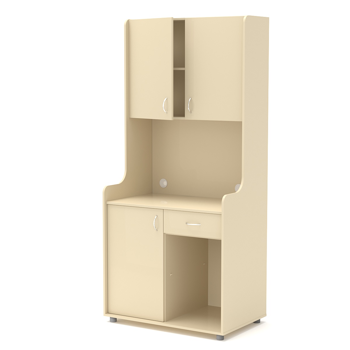 Офисная мини-кухня ЭЛЕГИЯ №5 Крем Вайс