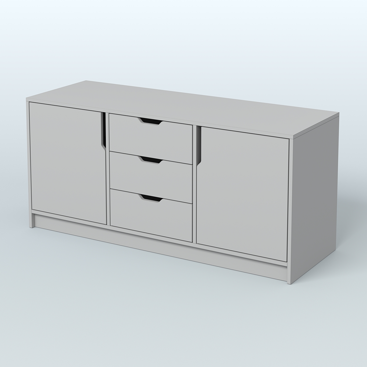 Тумба Модесто Серый