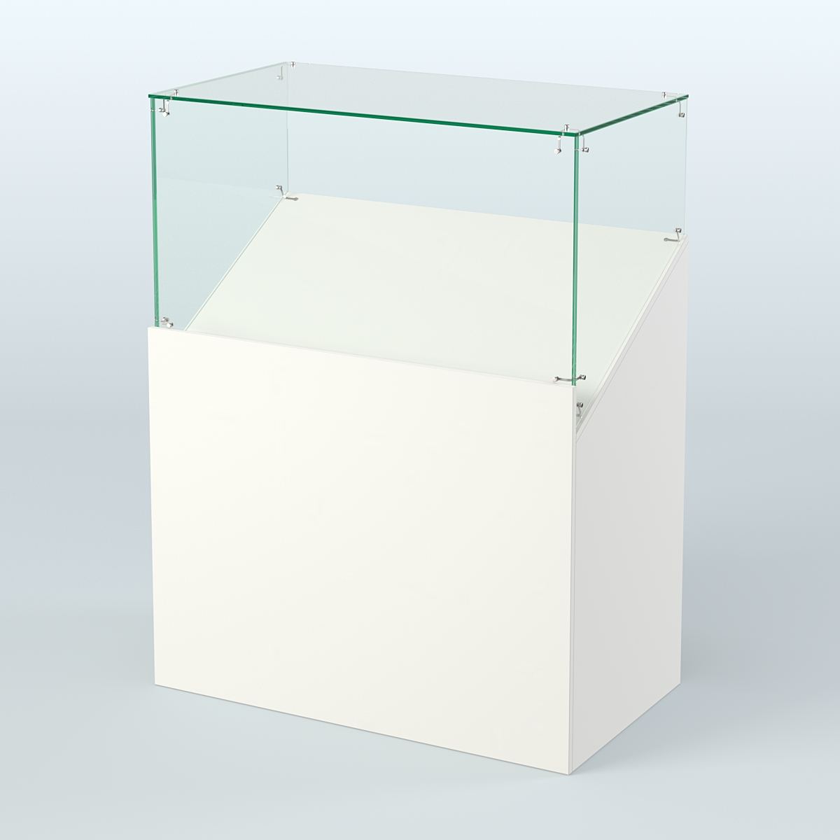 Прилавок для хлебной лавки ХЛ-ПР-01 Белый