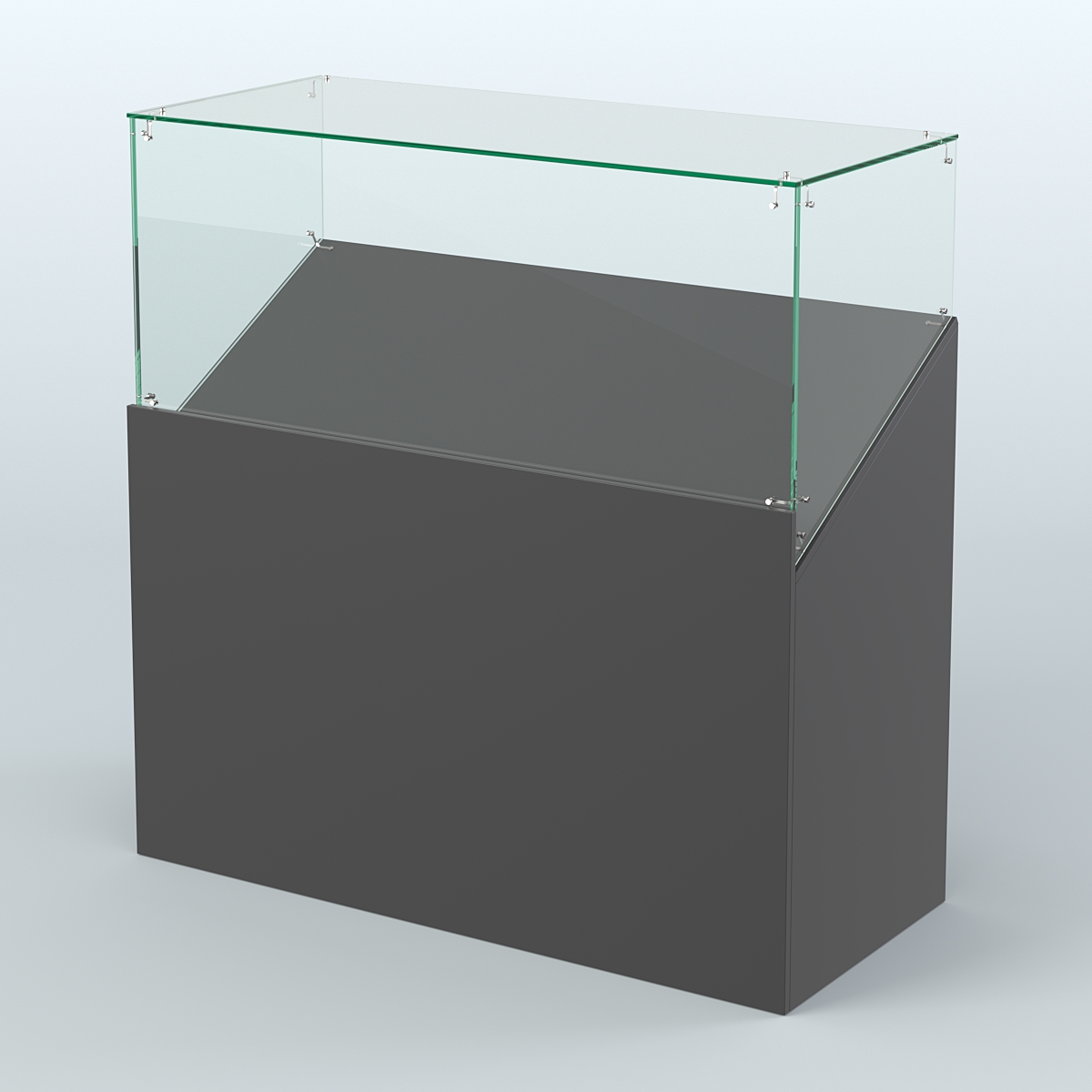 Прилавок для хлебной лавки ХЛ-ПР-02 Черный