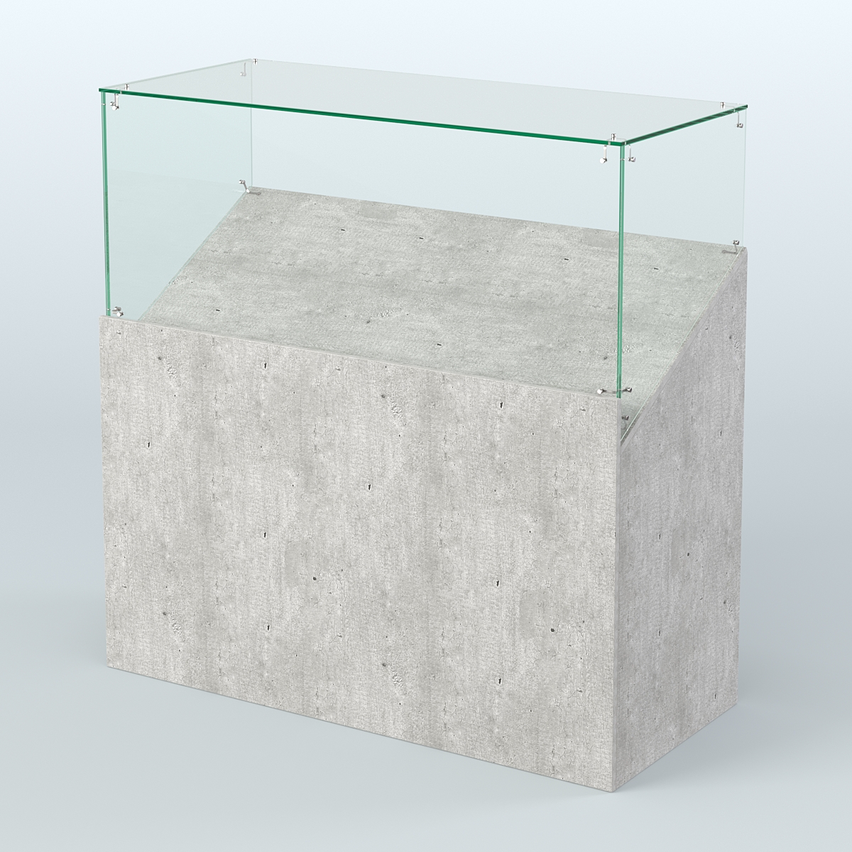 Прилавок для хлебной лавки ХЛ-ПР-02 Метрополитан Грей