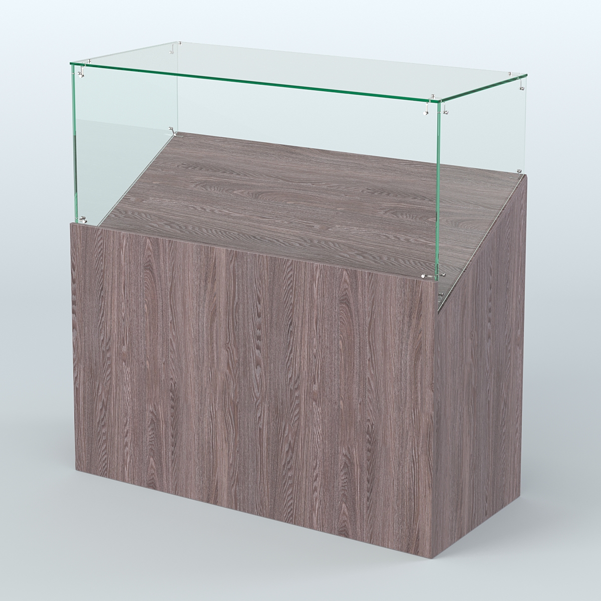 Прилавок для хлебной лавки ХЛ-ПР-02 Ясень Анкор темный