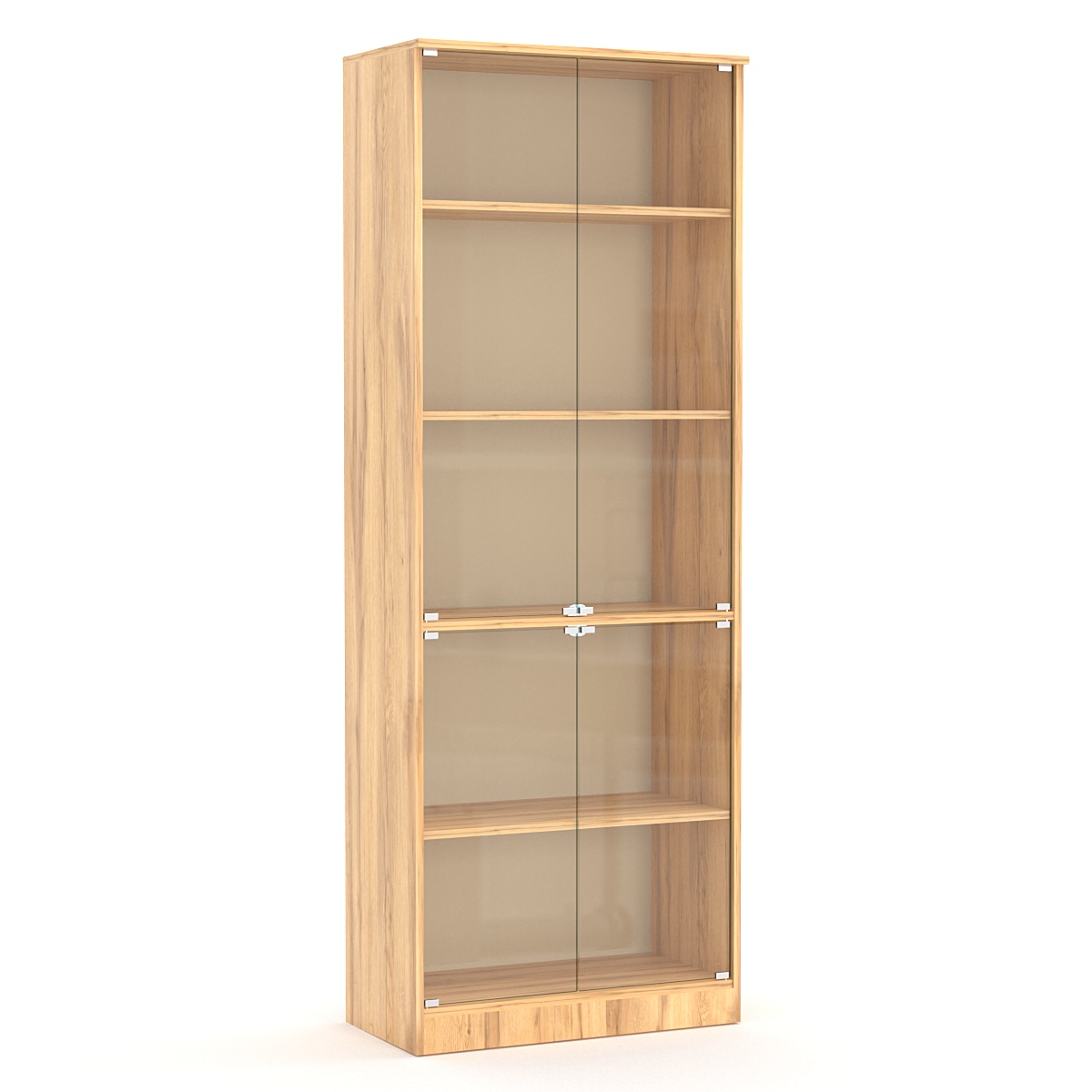 Шкаф-витрина офисный ШВ-51 Дуб Золотистый