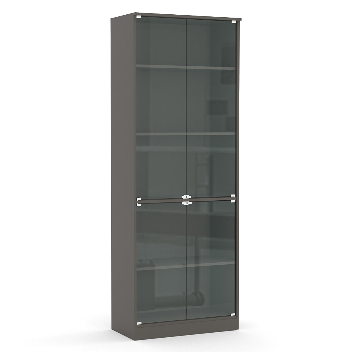 Шкаф-витрина офисный ШВ-51 Черный