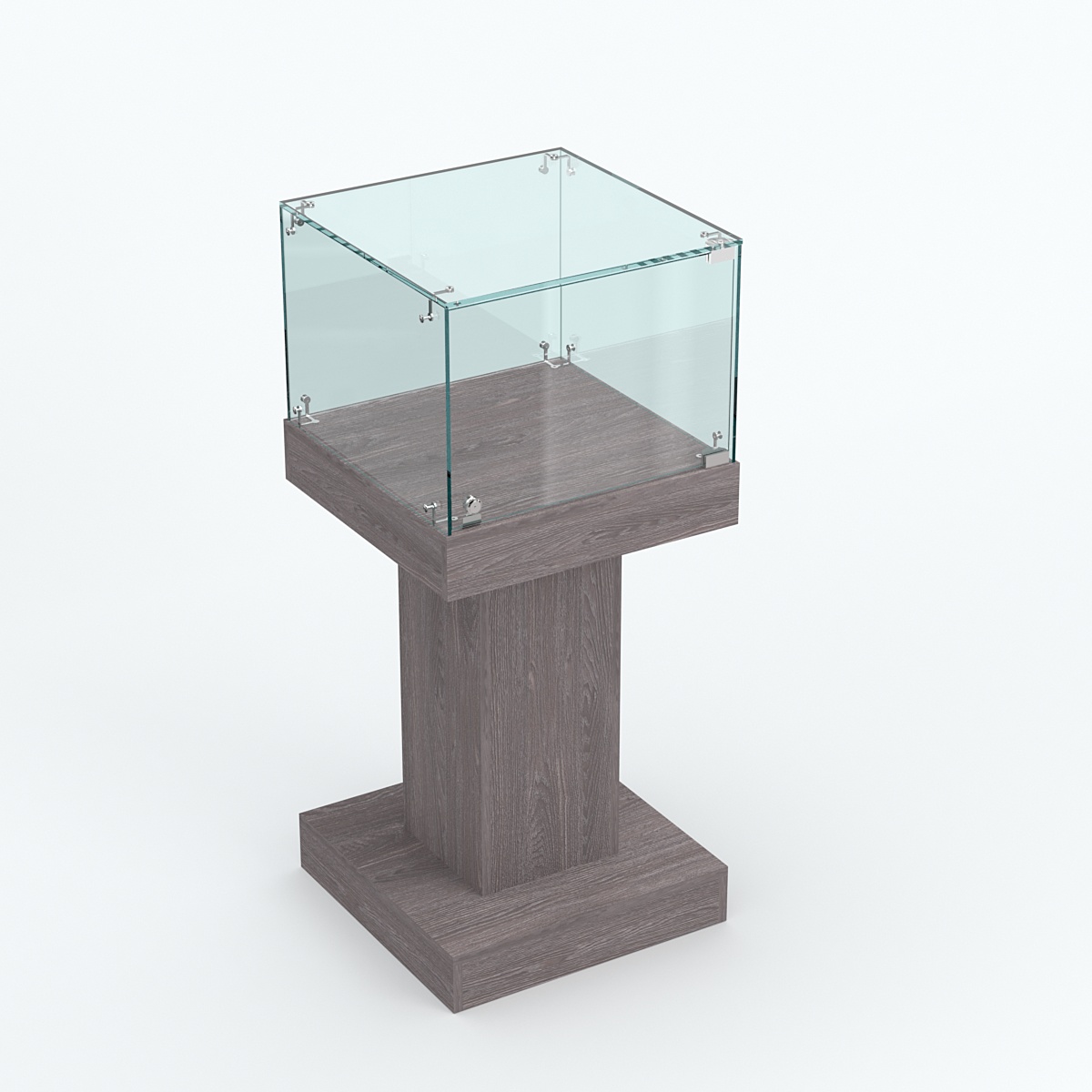 Островной прилавок №2 Ясень Анкор темный