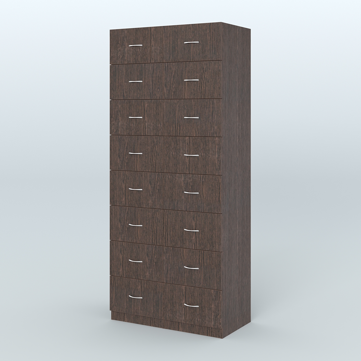 Шкаф для аптек - картотека серии RED №8  Дуб Венге