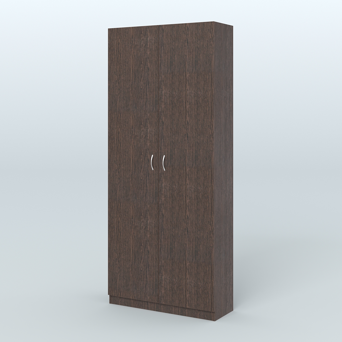 Аптечный шкаф одежды персонала для двух человек №2 Дуб Венге