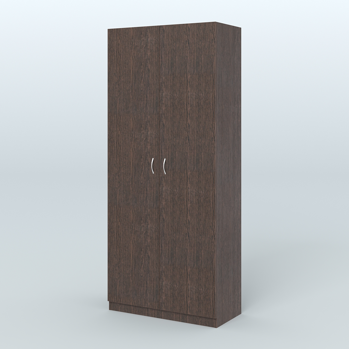 Аптечный шкаф широкий для одежды персонала №4 Дуб Венге