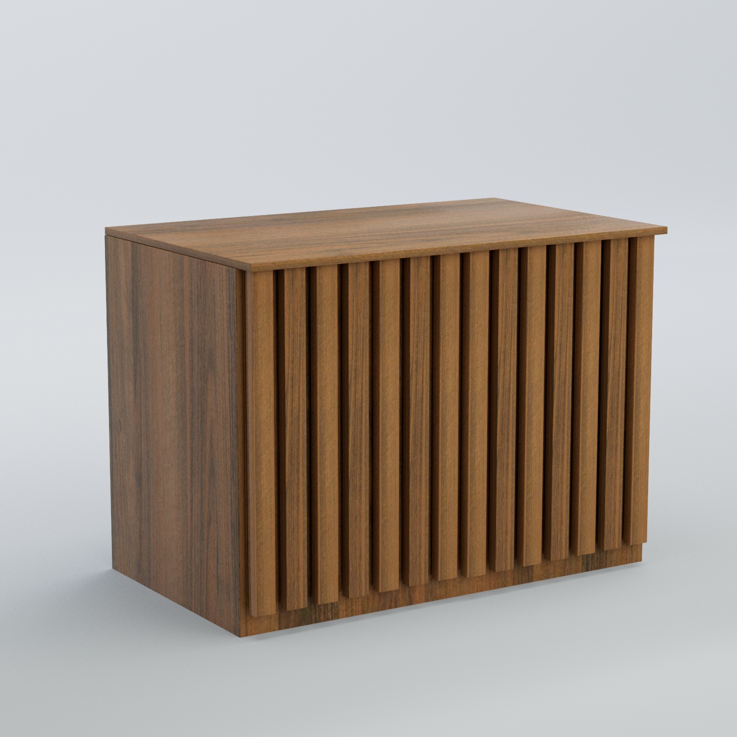 Ресепшен - стол широкий серии ПРИЛИВ №8 Орех