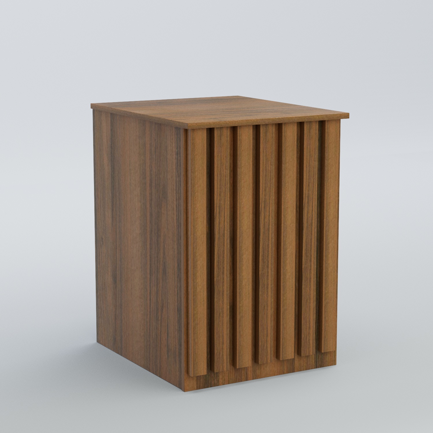 Ресепшен - стол узкий серии ПРИЛИВ №9 Орех