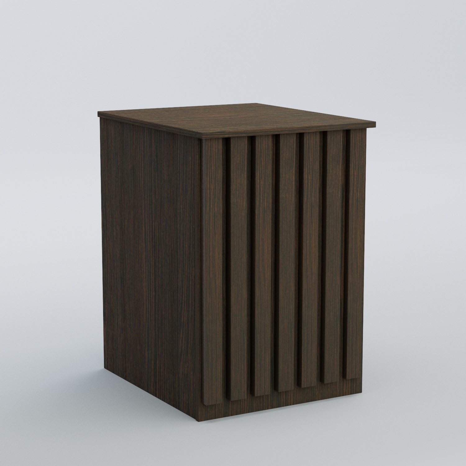 Ресепшен - стол узкий серии ПРИЛИВ №9 Дуб Венге