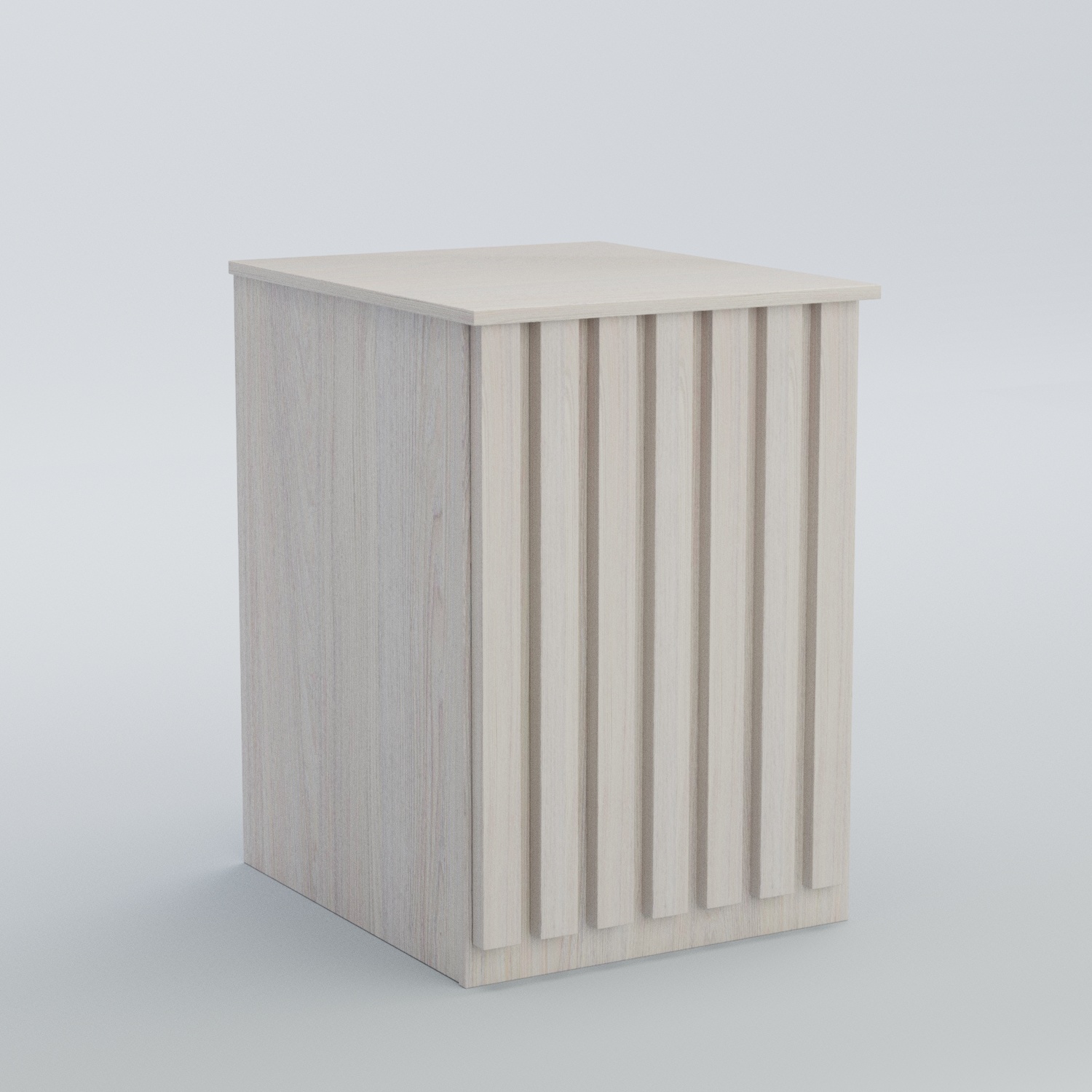 Ресепшен - стол узкий серии ПРИЛИВ №9 Ясень Анкор светлый