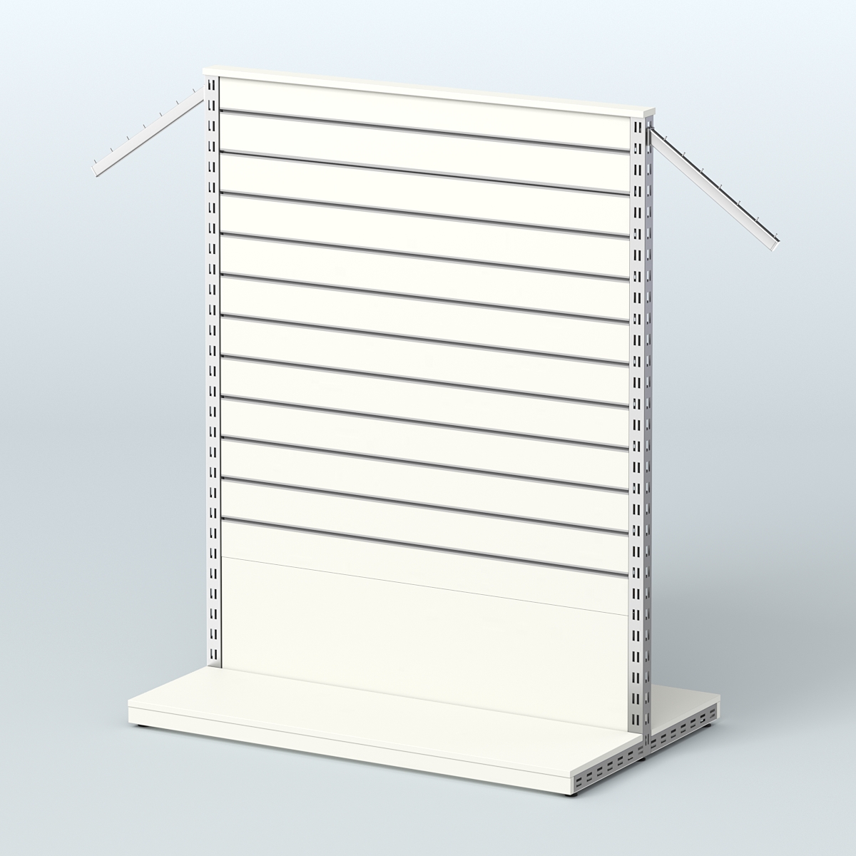 Система ЭЛЕГАНТ двусторонняя с экономпанелями Белый