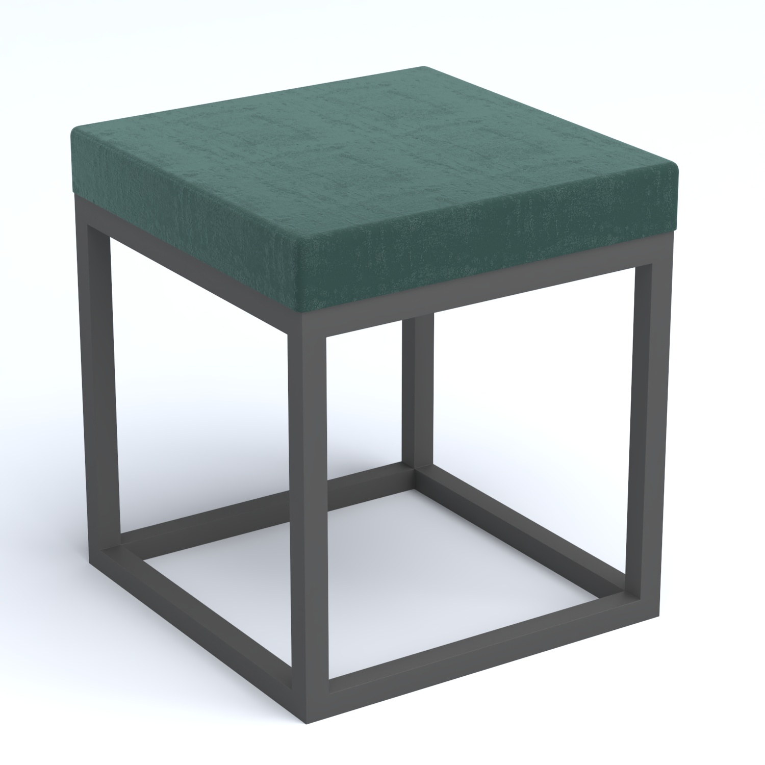 Пуфик серии ЛОФТ №1 Tiffany 10 Dk. Green