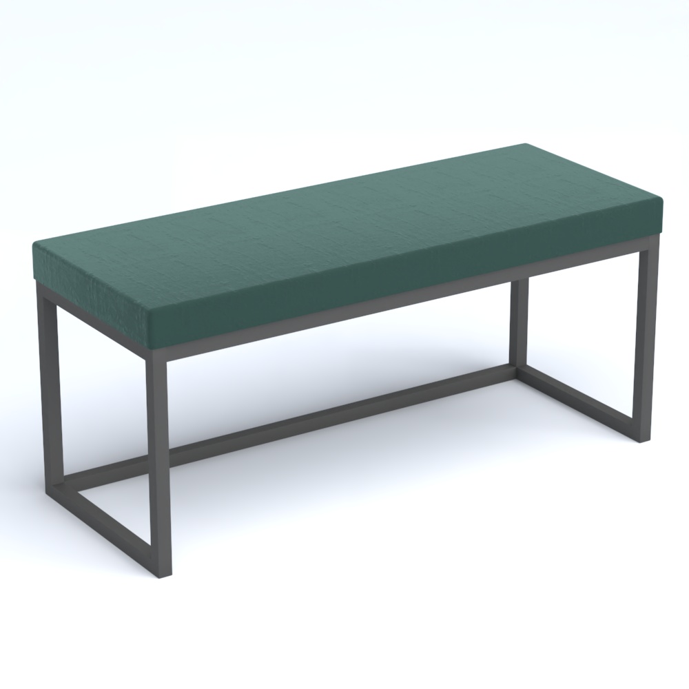 Пуфик серии ЛОФТ №4 Tiffany 10 Dk. Green