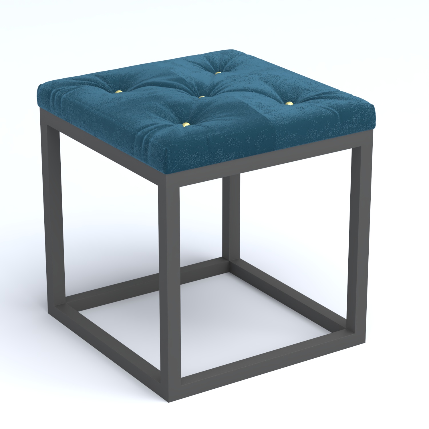 Пуфик серии ЛОФТ №1К Tiffany 11 Blue