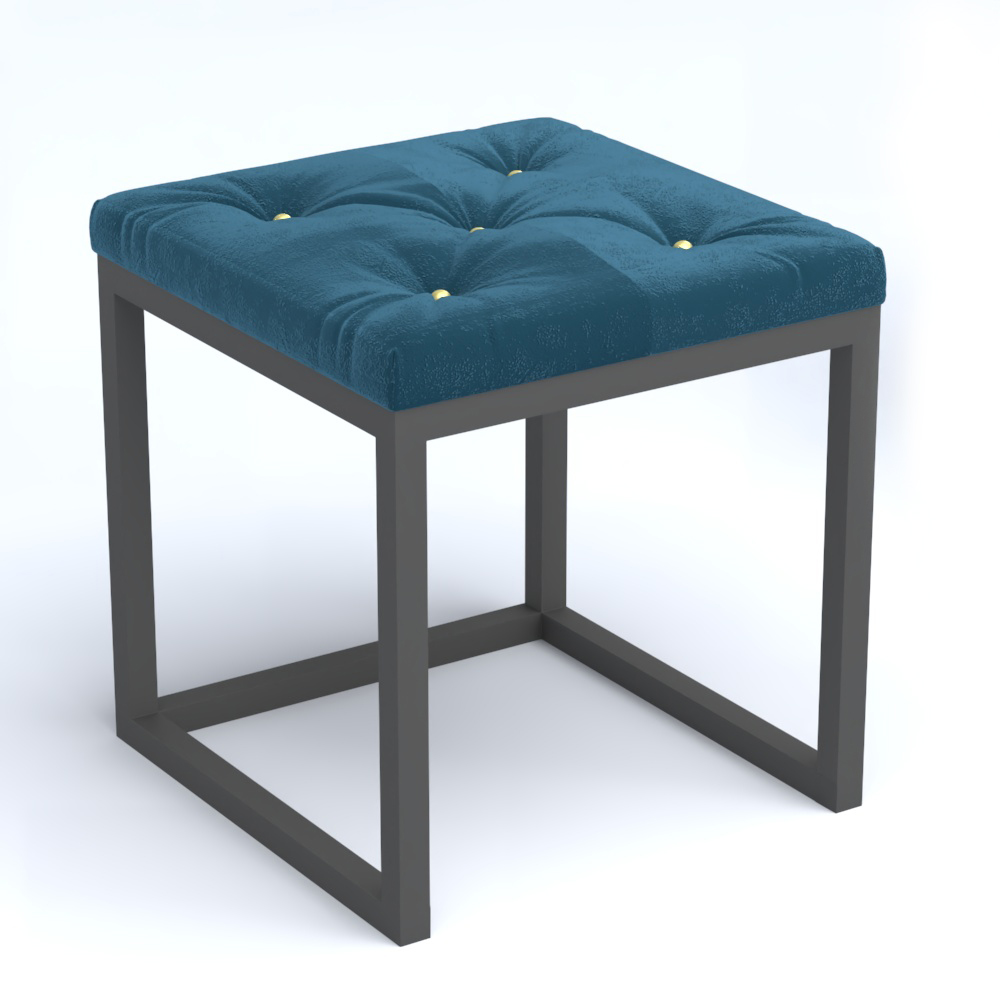 Пуфик серии ЛОФТ №2К Tiffany 11 Blue