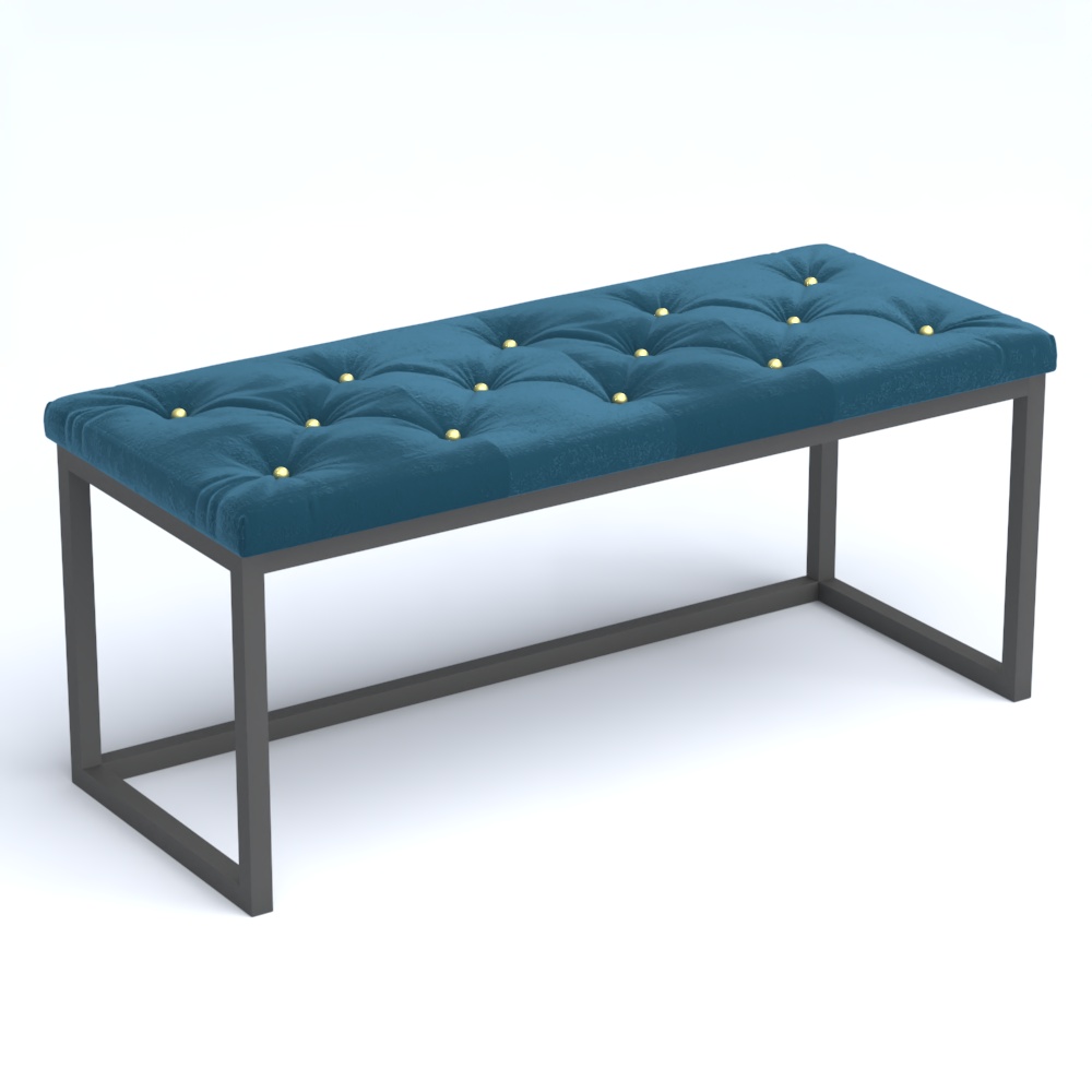 Пуфик серии ЛОФТ №4К Tiffany 11 Blue