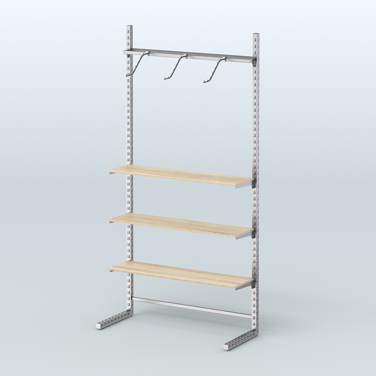 Система ЭЛЕГАНТ без ДСП №8 (1200 мм) Дуб сонома