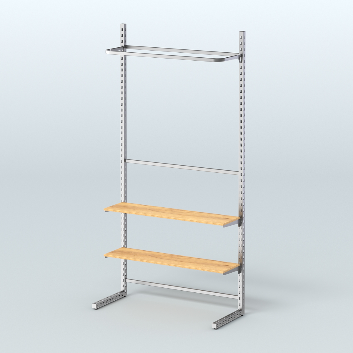 Система ЭЛЕГАНТ без ДСП №9 (1200 мм) Дуб Золотистый